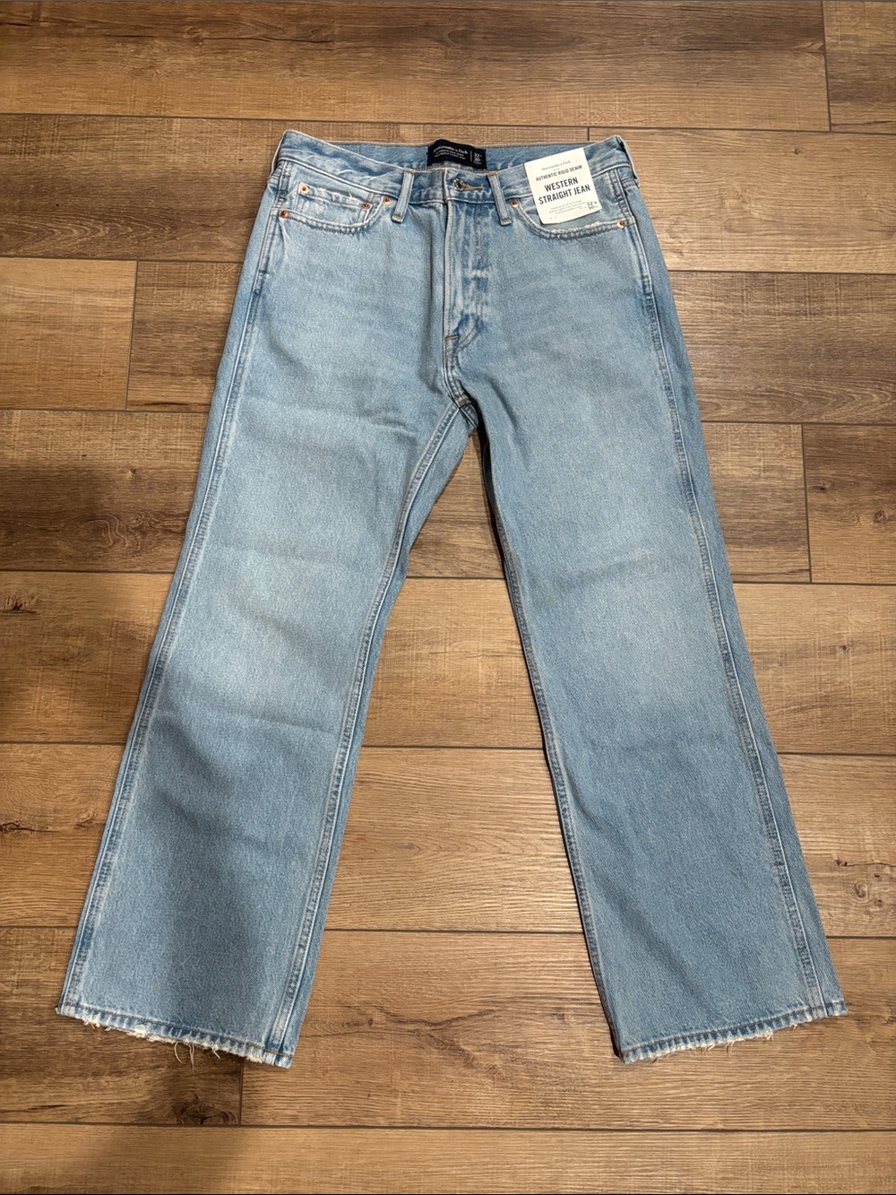 A&F Men’s Western Straight Jean